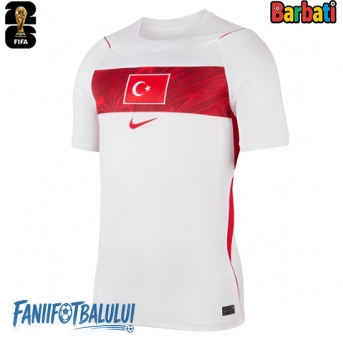 Turcia Tricou Fotbal Replică Mondial 2026 Barbati Deplasare